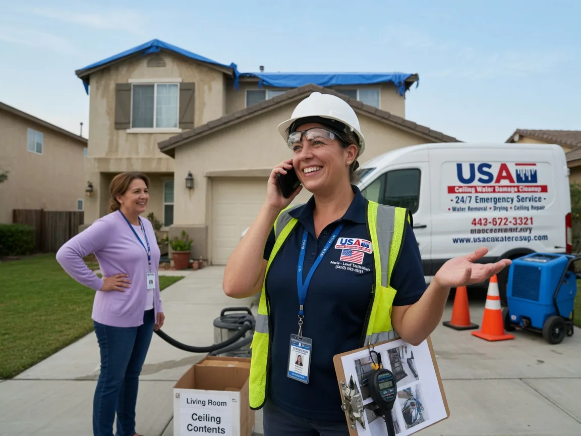Ceiling Water Damage Restoration Maryneal, TX FAQs